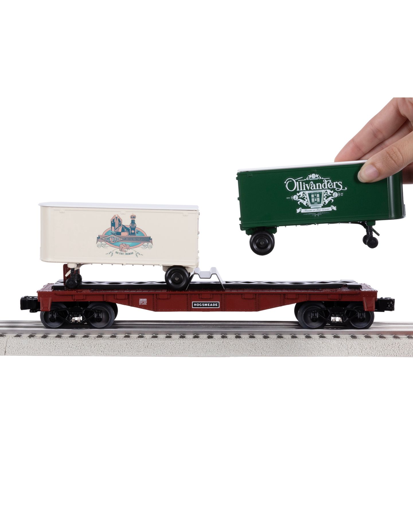 Детские игрушки Lionel Harry Potter Hogsmeade O Gauge Model Train Flatcar — фото 5