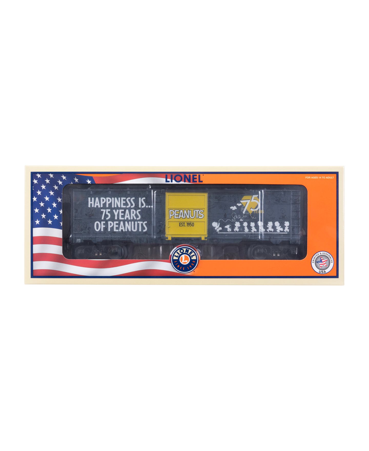 Детская игрушка Lionel O Gauge Peanuts 75th Anniversary Boxcar — фото 3