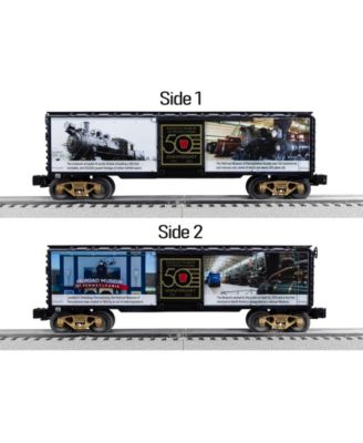 Railroad Museum of Pennsylvania 50th Anniversary MUSA O Gauge Model Train Boxcar