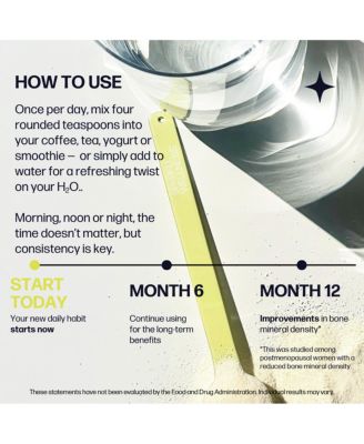 Bone Mineral Boost | FORTIBONE Bioactive Collagen Peptides | Buffered Vitamin C Nutra C | Powder Supplement (30 Serves)