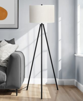 Lighting 63" Metal Tripod Floor Lamp