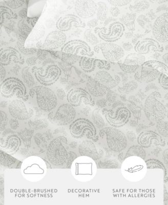 The Farmhouse Chic Premium Ultra Soft Pattern 4-Pc. Sheet Set, California King