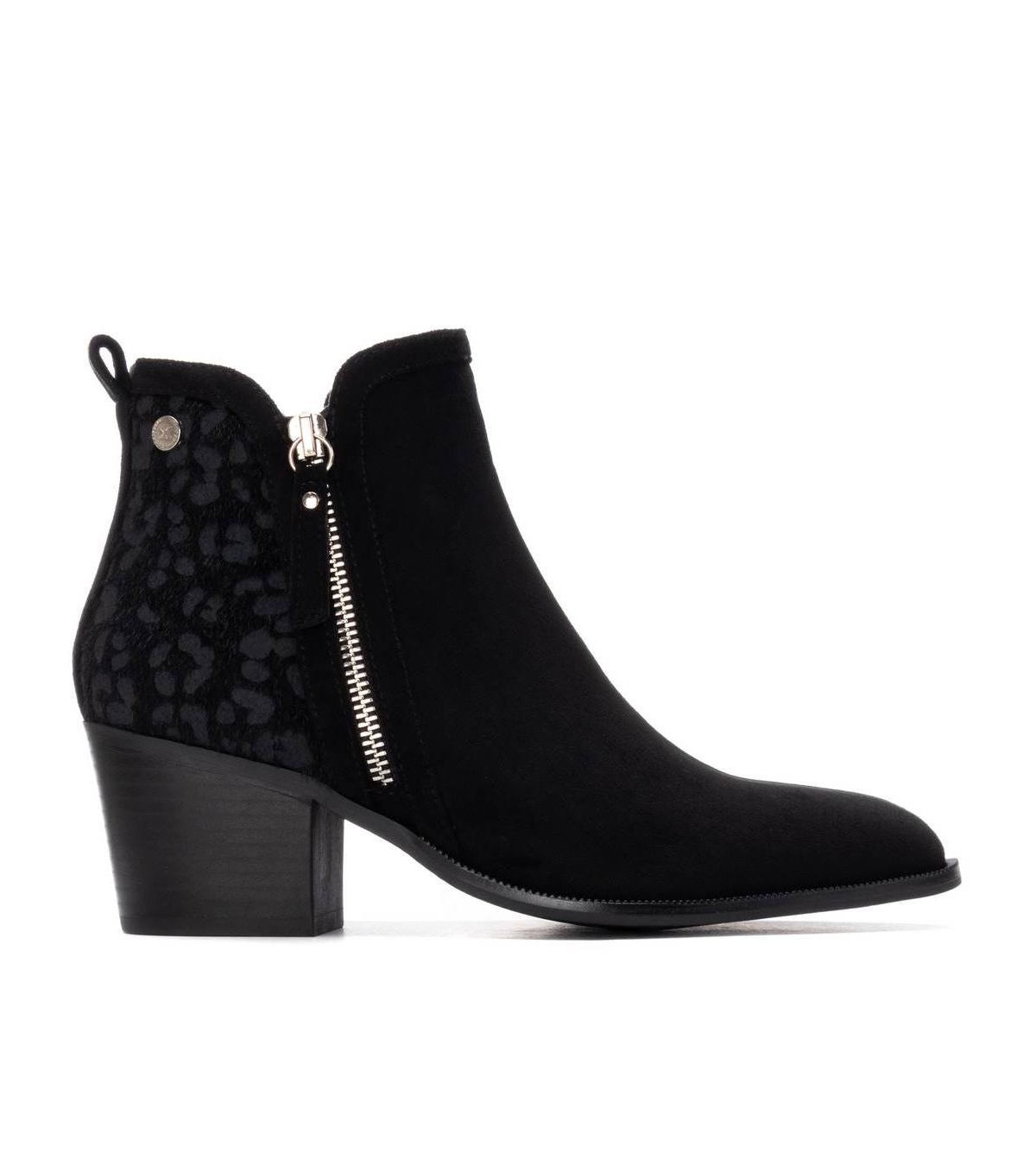 Xti Women's Suede Heeled Ankle Booties