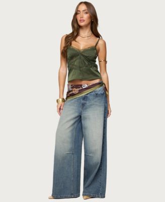 Women's Tamar Satin Effect Tank Top