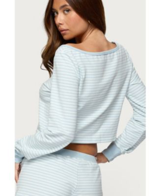 Women's Margret Striped Long Sleeve Top