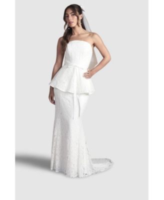 Women's Lace Bridal Maxi Skirt