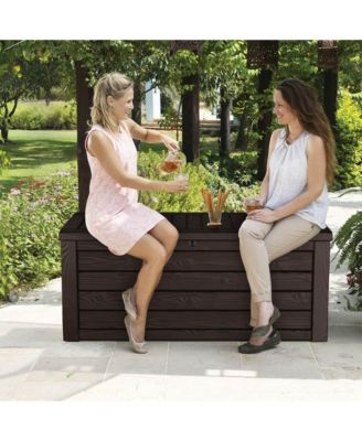 Westwood 150 Gallon Plastic Outdoor Furniture Storage Deck Box