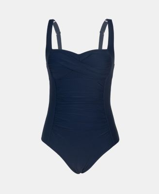 Women's Tummy Control Wrapped One Piece Swimsuit