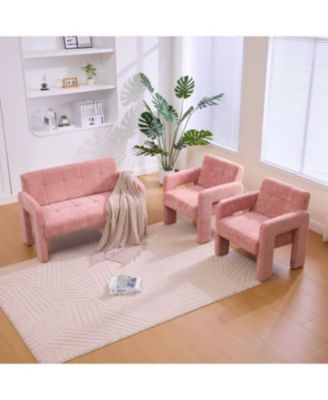 Nordic Modern Double Armchair Sofa for Living Room & Bedroom