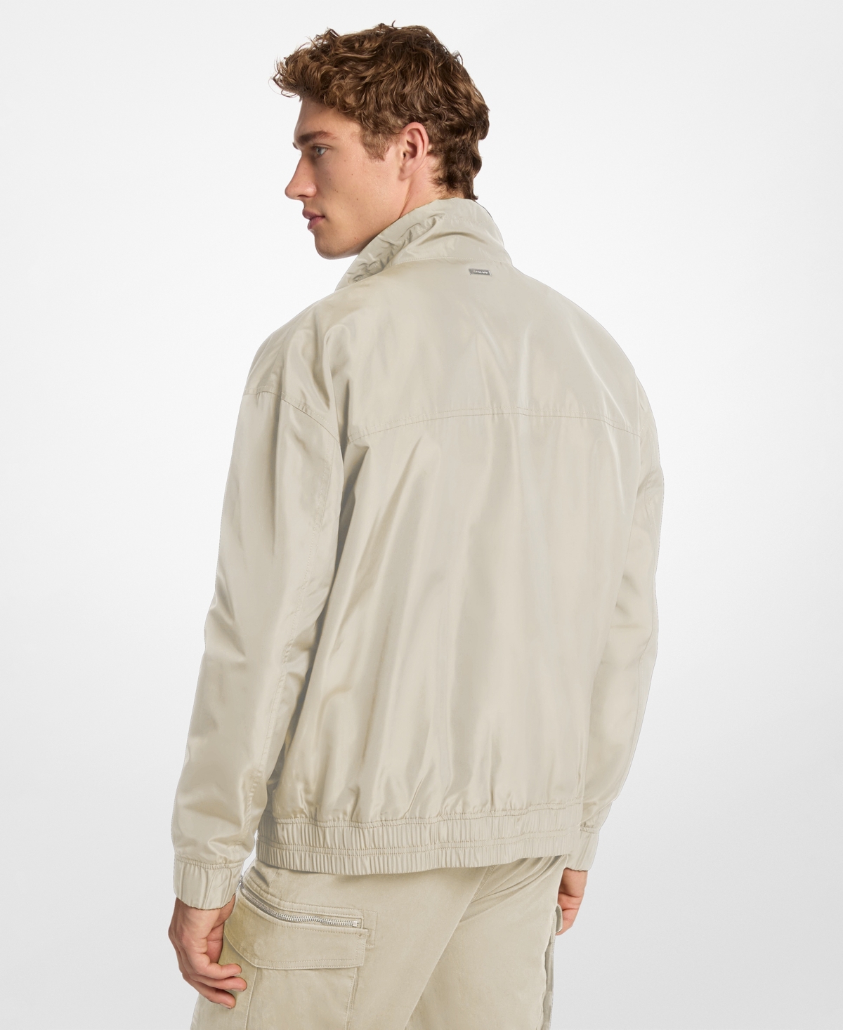 Michael Kors Men's Windbreaker Long-Sleeve Jacket