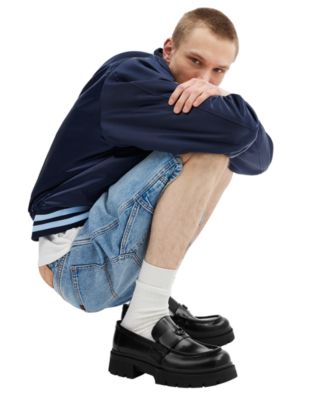 Men's Platform Slip-On Loafers