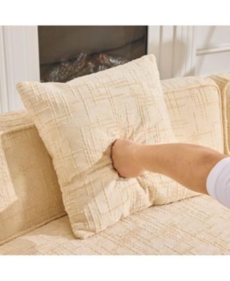 Streamdale Beige Curved Sofa, Nordic-style Design for Living Room, Comfortable & Soft