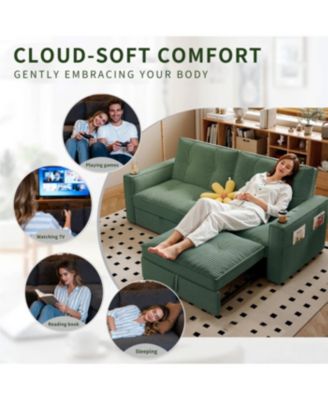 Streamdale Multi-Functional Convertible Sofa Bed 2-in-1 (for Sitting & Sleeping)
