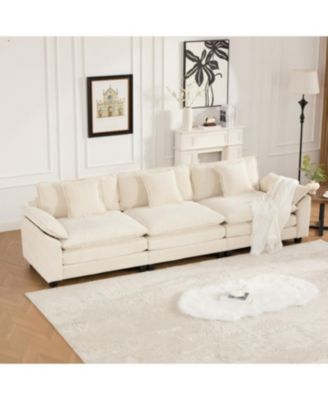 Streamdale Cloud Couch: Flexible, Modular Chenille Sofa for Ultimate Comfort