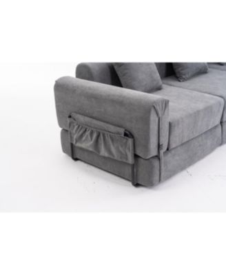 Free combination sofa, reclining, ultra-comfortable double modular sofa