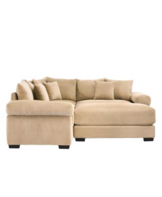 Streamdale Oversized Cloud Modular Sectional Couch, Convertible, Deep Seat, Camel