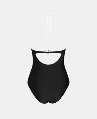 Women's Double Dusk Black One-Piece Swimsuit