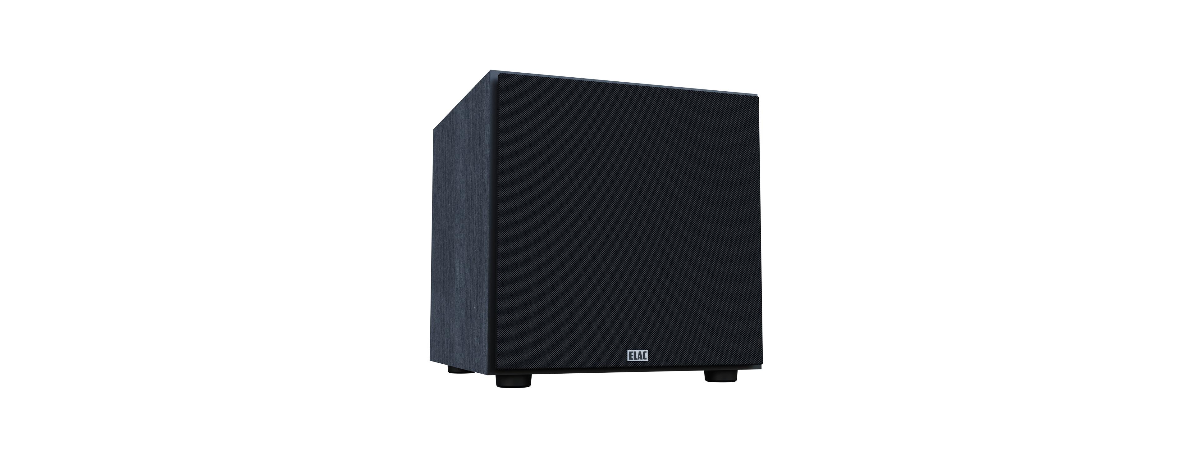 Elac DS123 Debut 3.0 Series 12 Inch 200W Powered Subwoofer (Black)