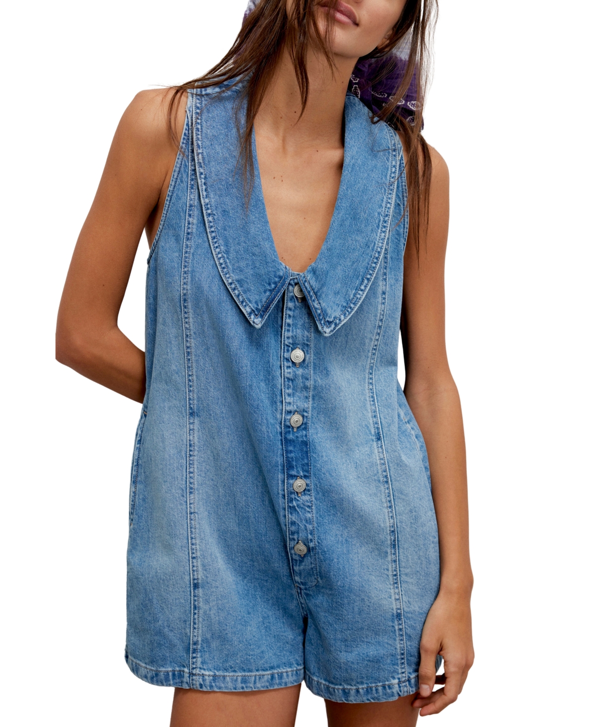 Free People Women's Dover Sleeveless Playsuit