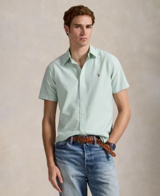Men's Classic-Fit Short-Sleeve Oxford Shirt
