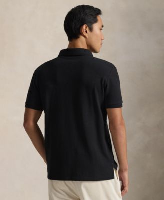 Men's Short-Sleeve Horseshoe Graphic Polo Shirt