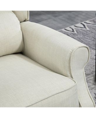 Massage Recliner Sofa with Heat Function, Remote Control,