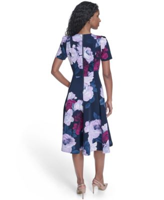 Women's Crewneck Midi Dress