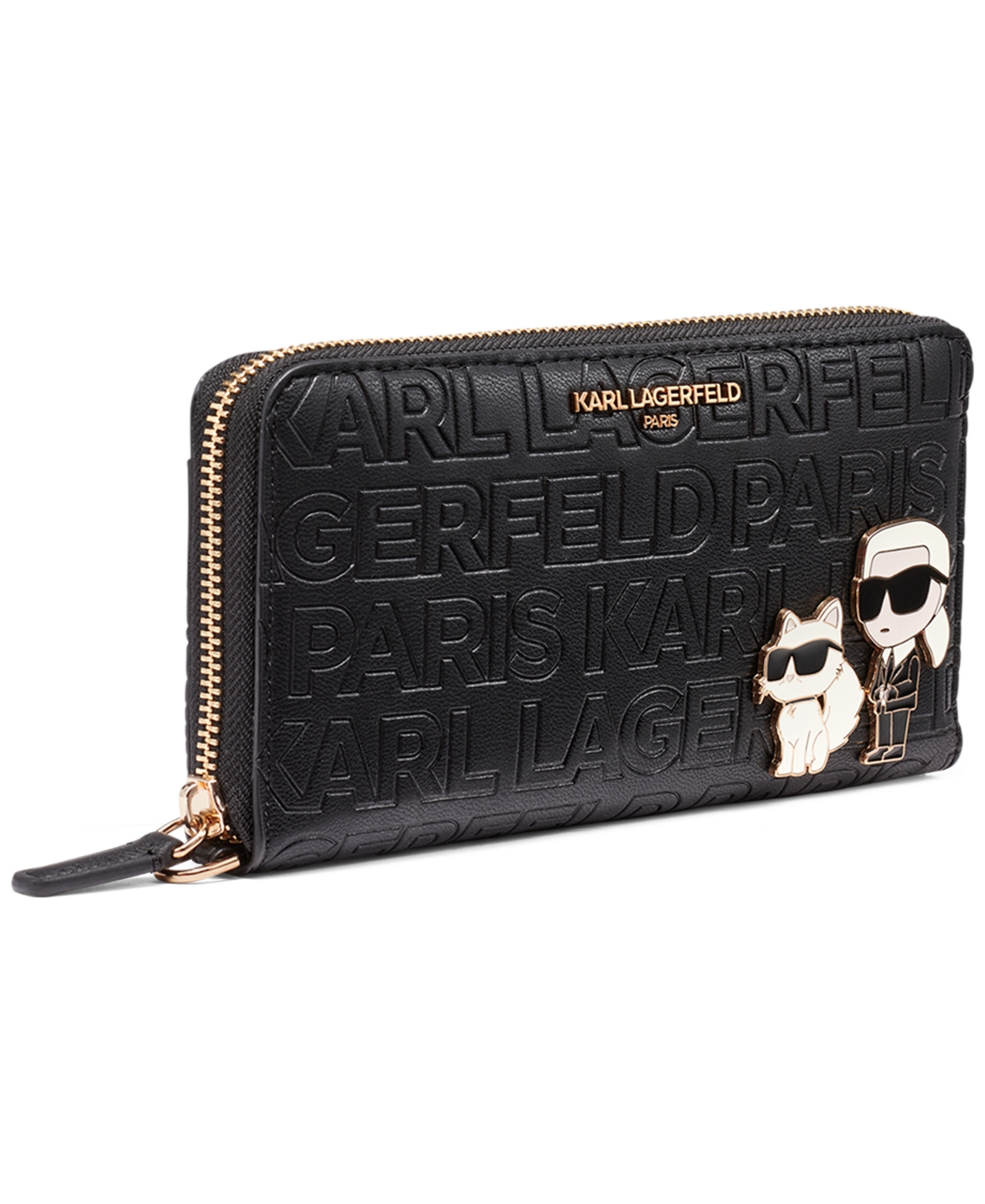 Karl Lagerfeld Paris Meribel Top Zip Wallet