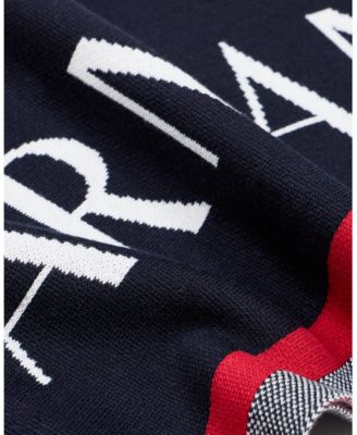 Men's Wool Wording Scarf