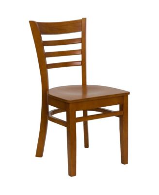 Ladder Back Wooden Restaurant Dining Chair