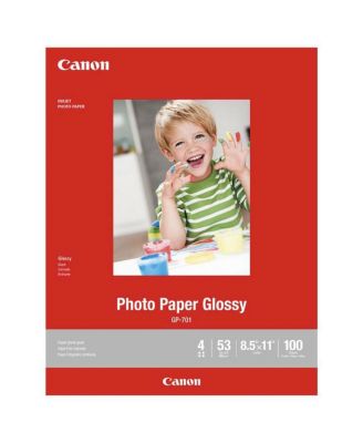 GP-701 Glossy Photo Paper, 200gsm, 8.5x11", 100 Sheets