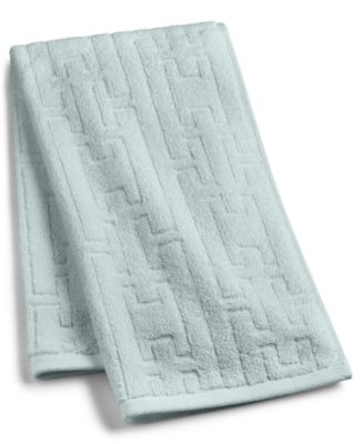 Sculpted Chain-Link Hand Towel, 16" x 30", Exclusively at Macy’s