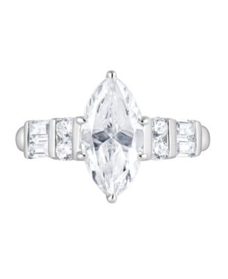 Certified Lab Grown Diamond Marquise Engagement Ring (3-1/2 ct. t.w.) in 14k White, Yellow or rose Gold