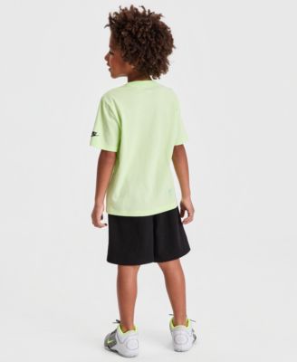 Boys' 4-7 Futura Crewneck T-Shirt and Shorts, 2-Piece Set