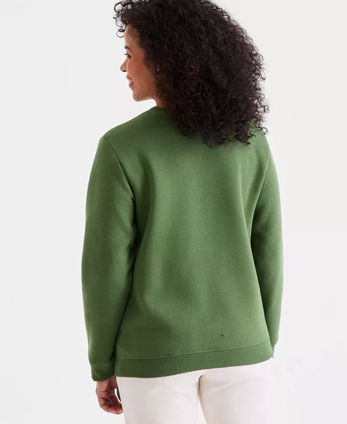 Women's Long-Sleeve Crewneck Sweatshirt - thumbnail 7