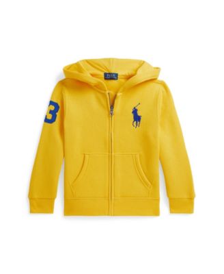 Polo Ralph Lauren - Boys' 2-7 Big Pony Fleece Full-Zip Hoodie