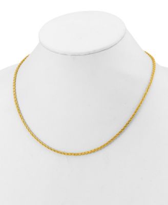 Cable Chain Necklace in 24k Yellow Gold