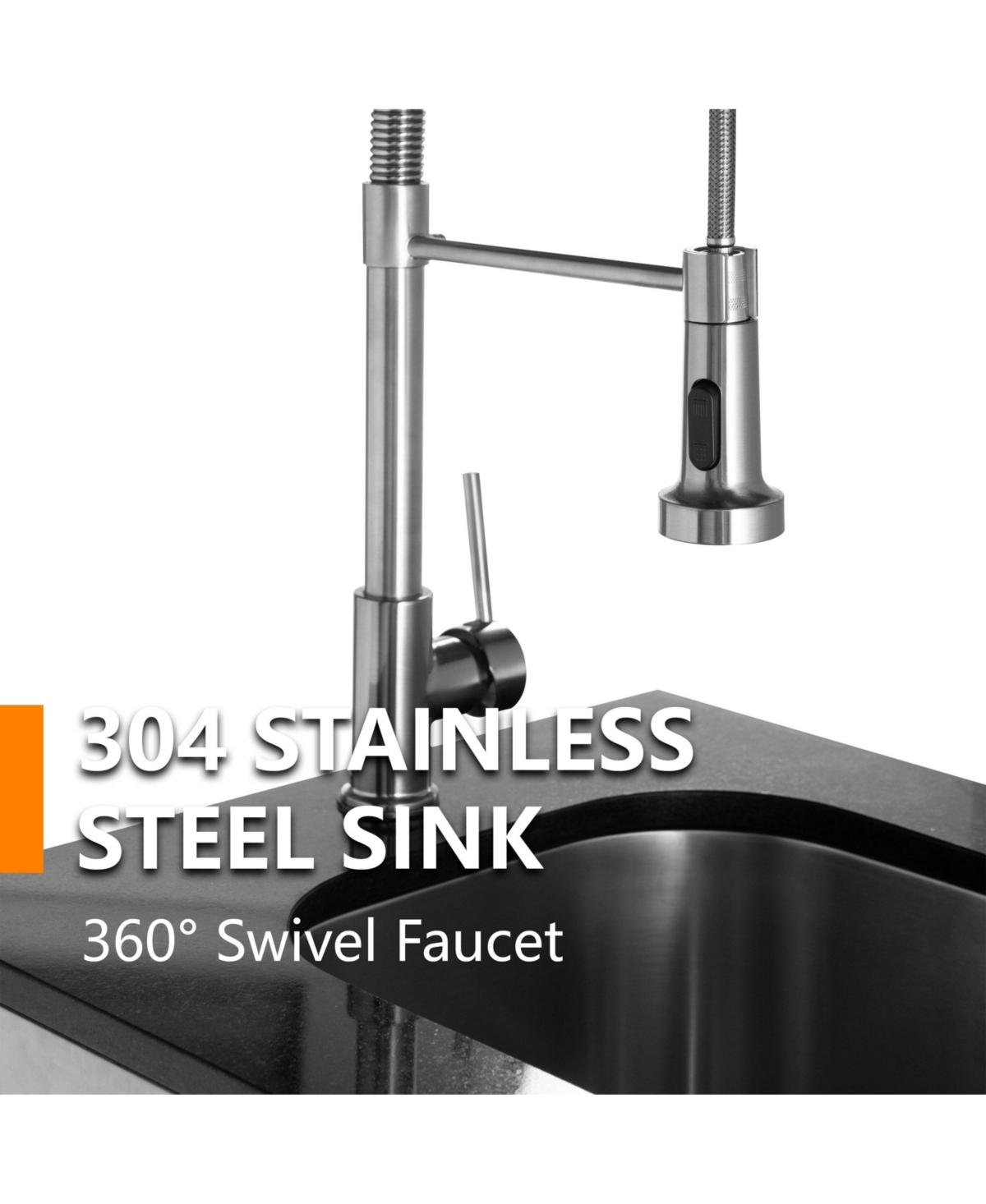 Mondawe 46" 4-Burner Gas Grill Outdoor Kitchen with Wine Cooler, Rotisserie & Granite