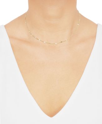 Cable Chain Necklace in 14k Yellow Gold