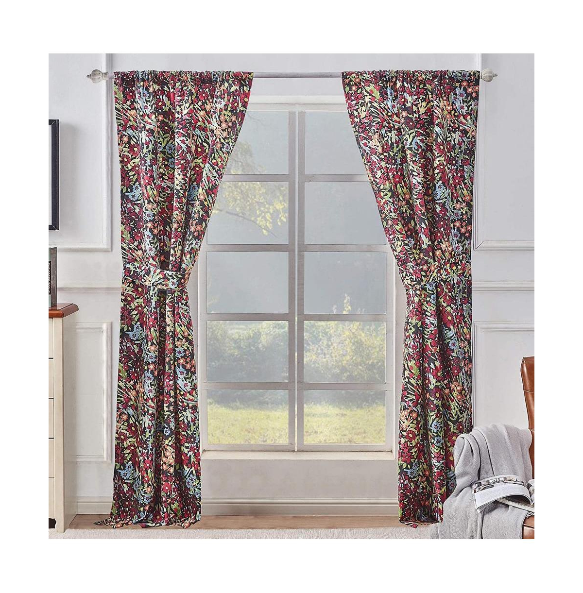 Barefoot Bungalow-Greenland Home Fashions Alice Window Panel Pair