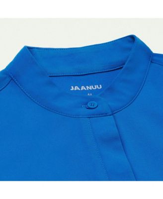 Women's Savi 1-Pocket Classic Banded Collar Scrub Top