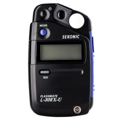 Sekonic L-308X-U Flashmate Digital Light Meter - Ultimate Versatility for Photography & Cinematography with Panasonic AA Batteries