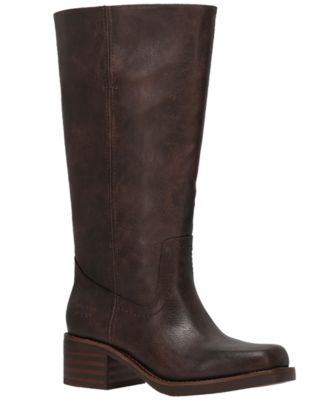 Women's Miranda Wide Calf Stacked Heel Boots