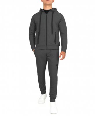 Men's Slim-Fit Tech Fleece Hoodie and Jogger Sweatpants, 2-Piece Set