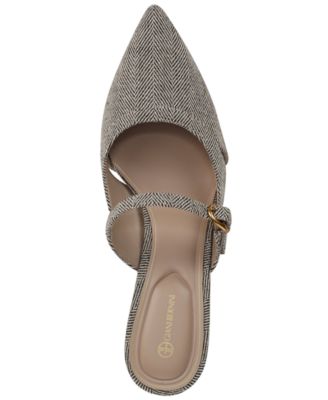 Women's Summerr Pointed Toe Mary Jane Dress Mules