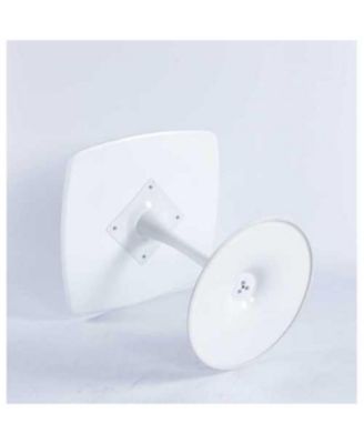 Streamdale White Square Tulip Table (24") for 2-3 Person, Small Dining/Kitchen Table