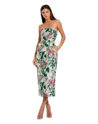 midi tiered dresses Women's Afternoon Like This Butter Yellow Floral Ruffle Tiered Cotton Midi Dress | Size: S