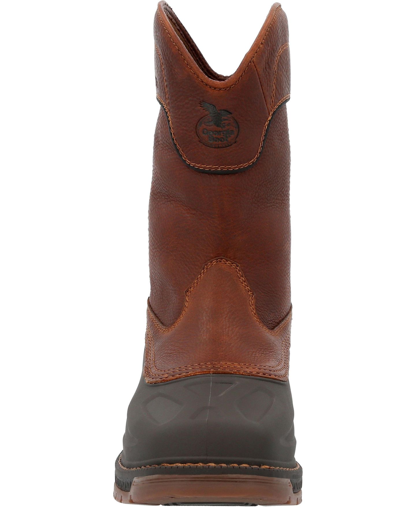 Мужские ботинки GEORGIA BOOT Carbo-Tec LTR Steel Toe Waterproof Pull On Boot, цвет: Коричневый — фото 3