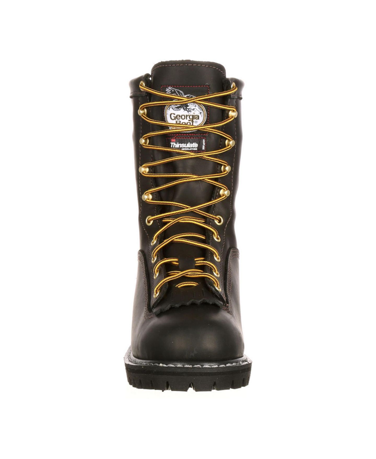 Мужские ботинки GEORGIA BOOT Lace-to-Toe GORE-TEX Waterproof 200G Insulated Work Boot, цвет: Чёрный — фото 3