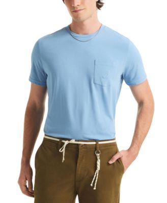 Men's Classic-Fit Solid Crew-Neck Pocket T-Shirt